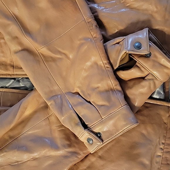 Men leather jacket - Picture 2 of 10